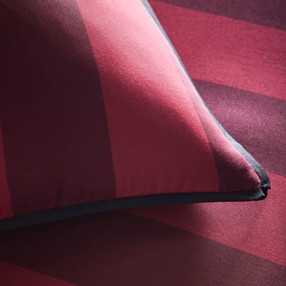 Laurence Llewelyn-Bowen Festivo Circus Stripe Duvet Cover Set - Red