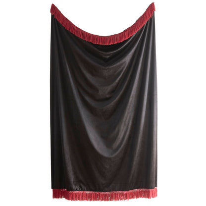 Laurence Llewelyn-Bowen Festivo Stripe Throw - Black