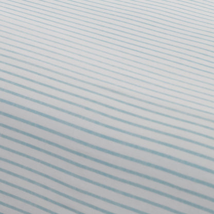 Finlay Stripe 28cm Fitted Bed Sheet Set by Dreams & Drapes Decorative in Blue - 28cm Fitted Bed Sheet Set - Dreams & Drapes Decorative
