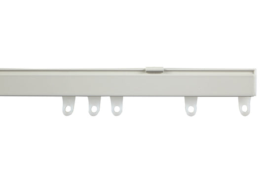 Speedy Fineline Bendable Metal Curtain Track - White