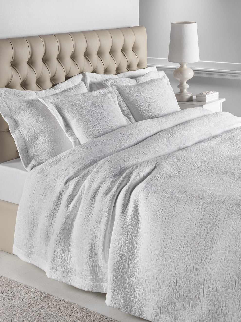 Design Port Forest Bedspread - White