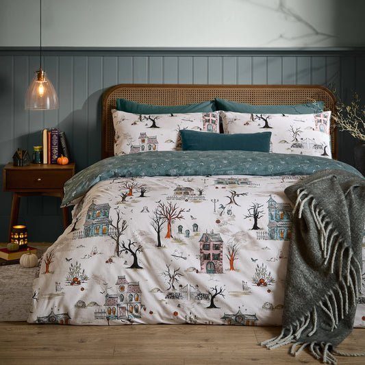 Furn Ghost Town Duvet Cover Set - Dusk