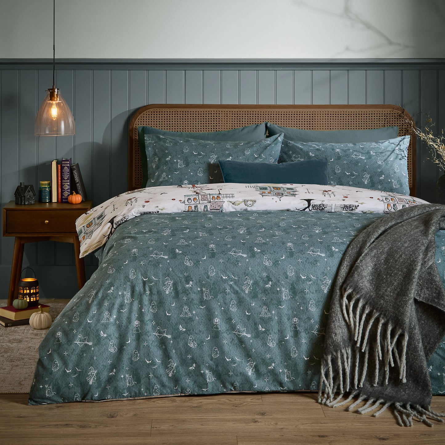 Furn Ghost Town Duvet Cover Set - Dusk