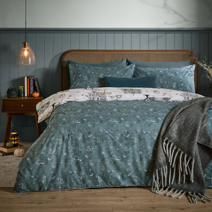 Furn Ghost Town Duvet Cover Set - Dusk