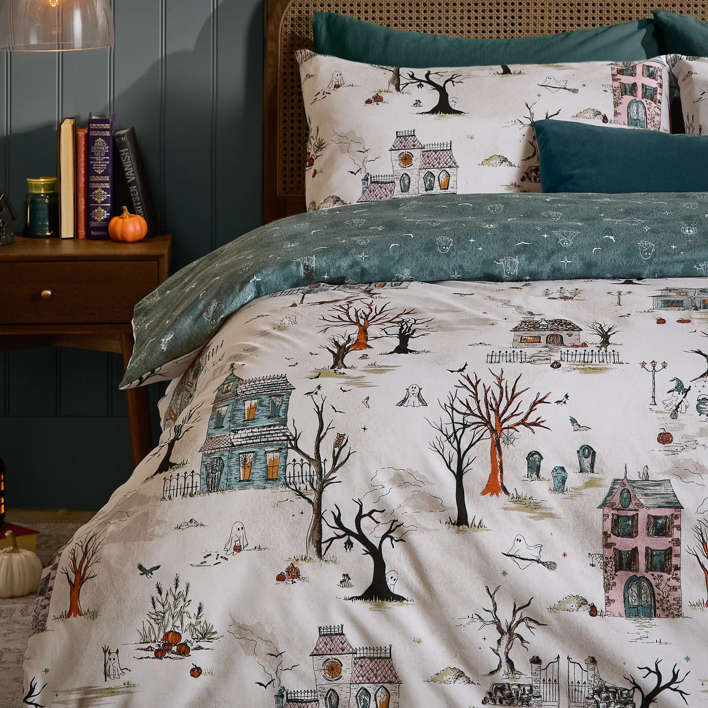 Furn Ghost Town Duvet Cover Set - Dusk