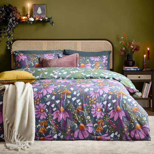Furn Ghoul Gardens Duvet Cover Set - Multicolour