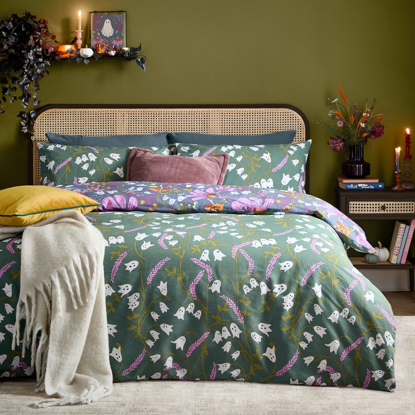 Furn Ghoul Gardens Duvet Cover Set - Multicolour