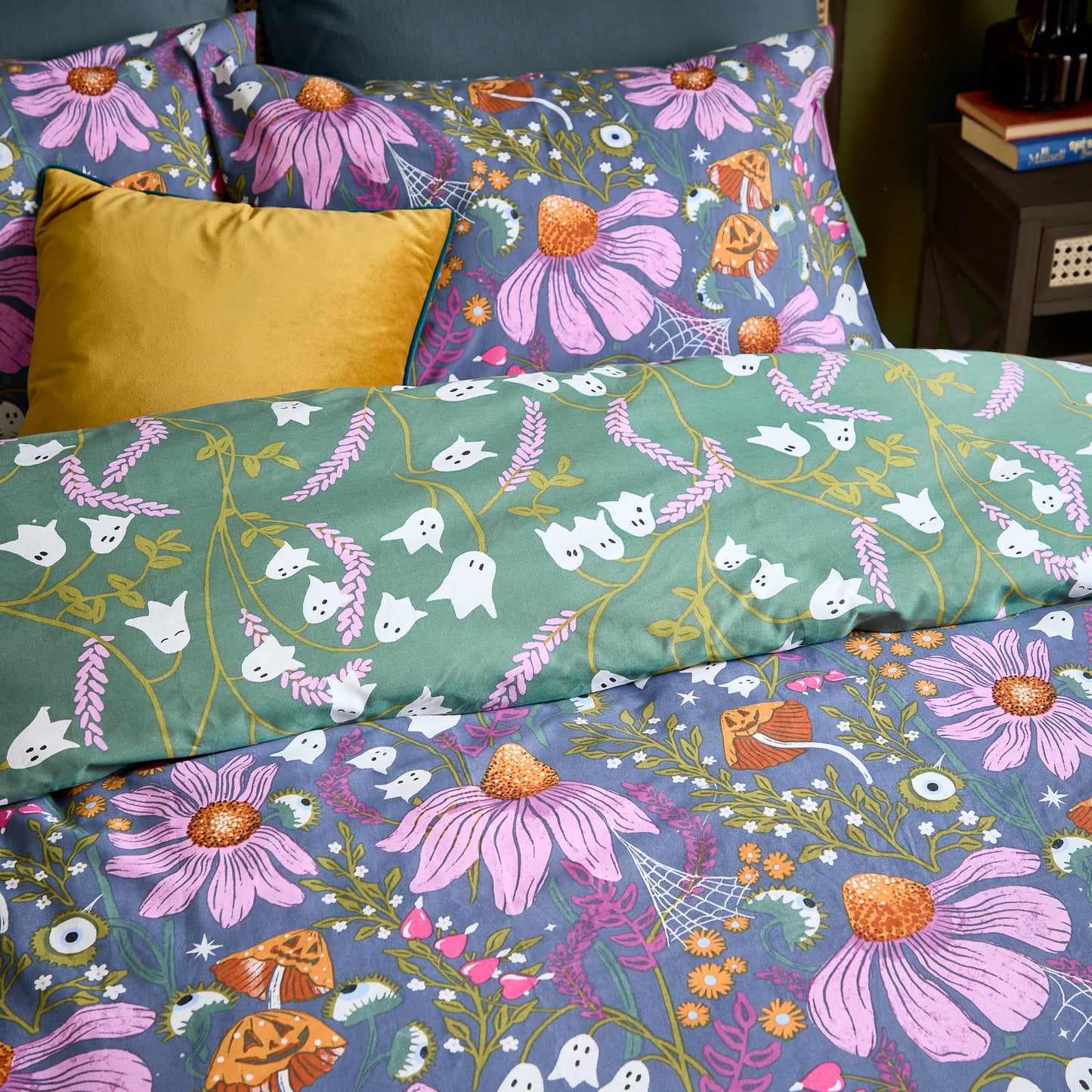 Furn Ghoul Gardens Duvet Cover Set - Multicolour