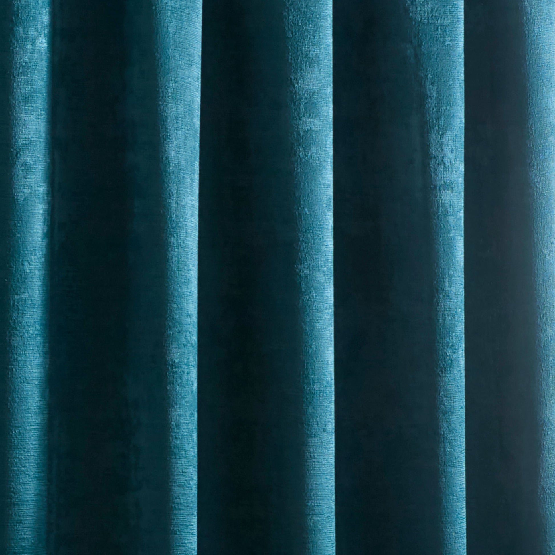 Galaxy Pair of Pencil Pleat Curtains by Fusion in Forest Green - Pair of Pencil Pleat Curtains - Fusion