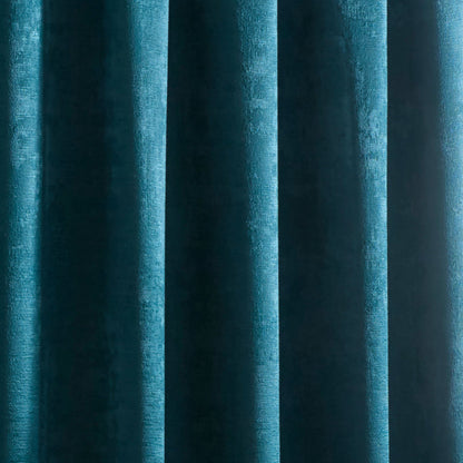 Galaxy Pair of Pencil Pleat Curtains by Fusion in Forest Green - Pair of Pencil Pleat Curtains - Fusion