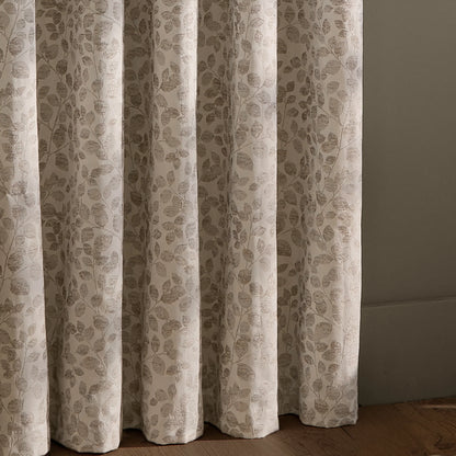 Wylder Grace Leaf Eyelet Curtains - Natural