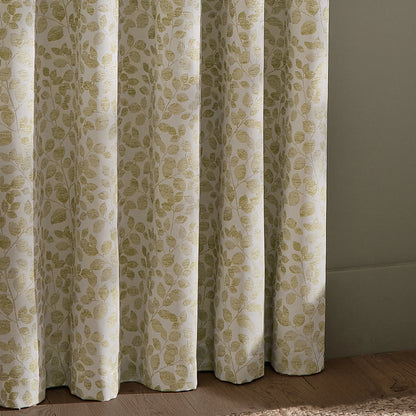 Wylder Grace Leaf Eyelet Curtains - Sage