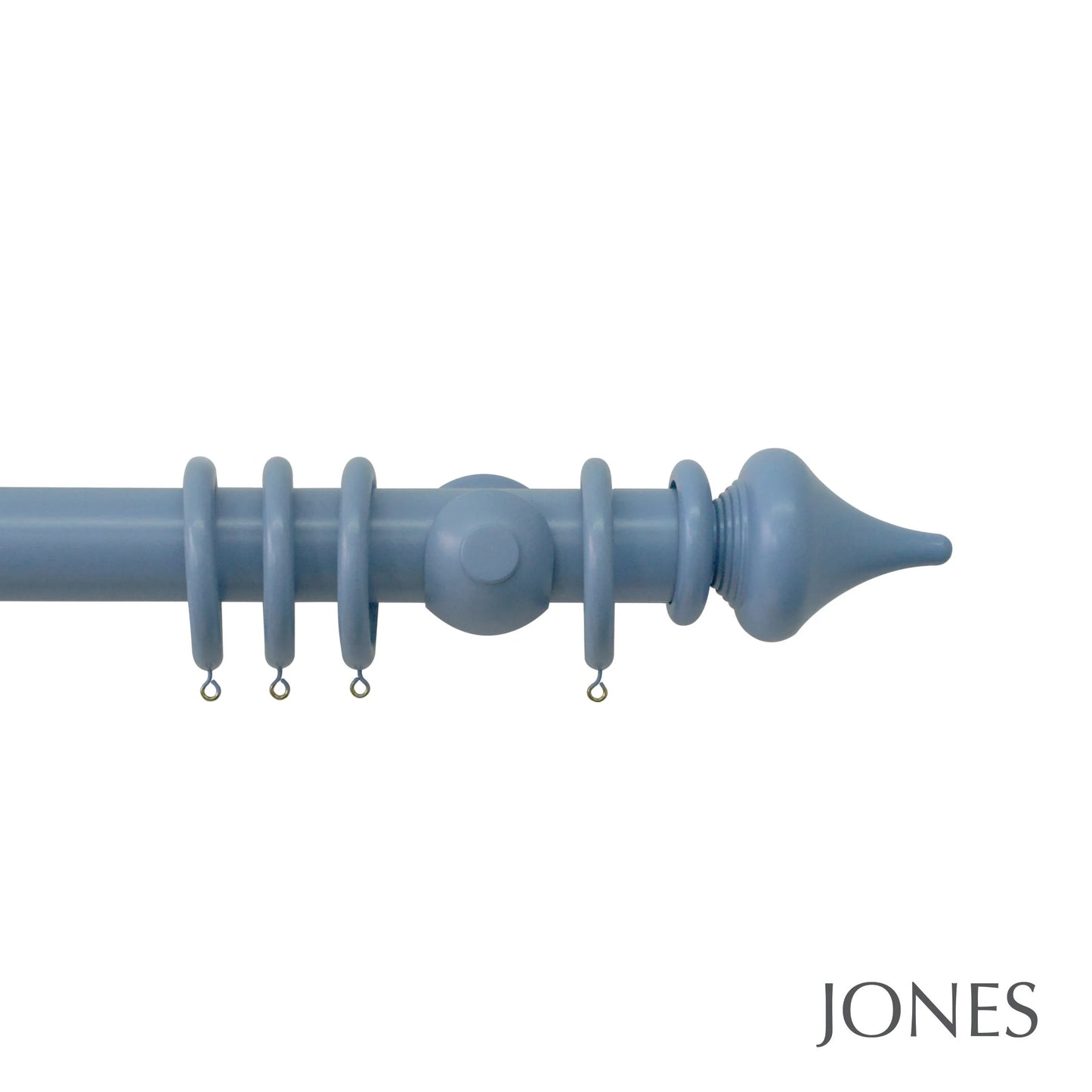 Jones Estate Minaret 48mm Wooden Curtain Pole - Regatta