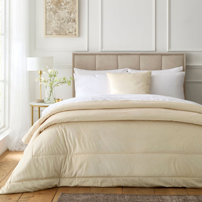 Harlan Bedspread in Cream 235 x 235cm - Bedspread - Appletree