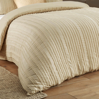 Duvet Day Harrison Stripe Duvet Cover Set - Linen