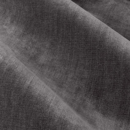 Yard Heavy Chenille Blackout Eyelet Curtains - Charcoal