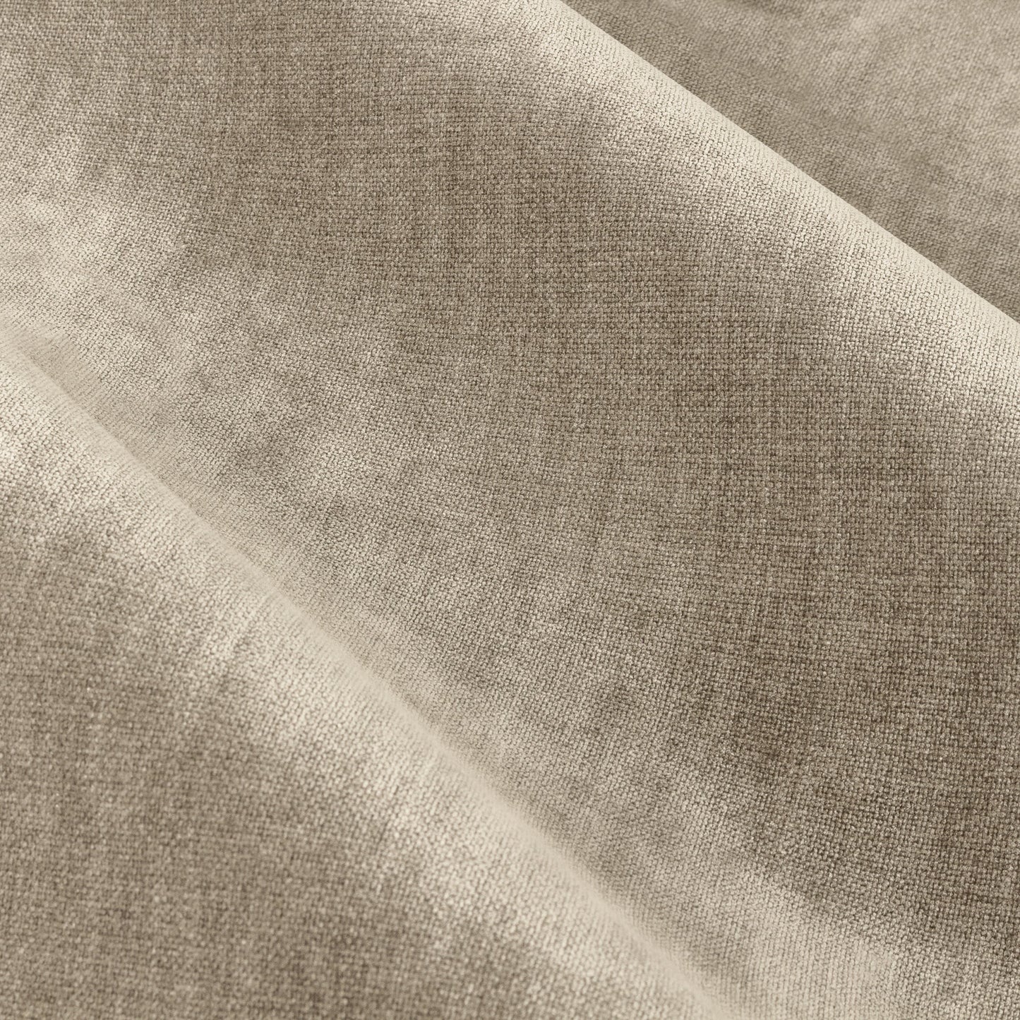 Yard Heavy Chenille Pencil Pleat Curtains - Natural