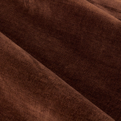 Yard Heavy Chenille Pencil Pleat Curtains - Nutmeg
