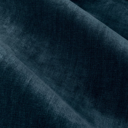 Yard Heavy Chenille Pencil Pleat Curtains - Navy