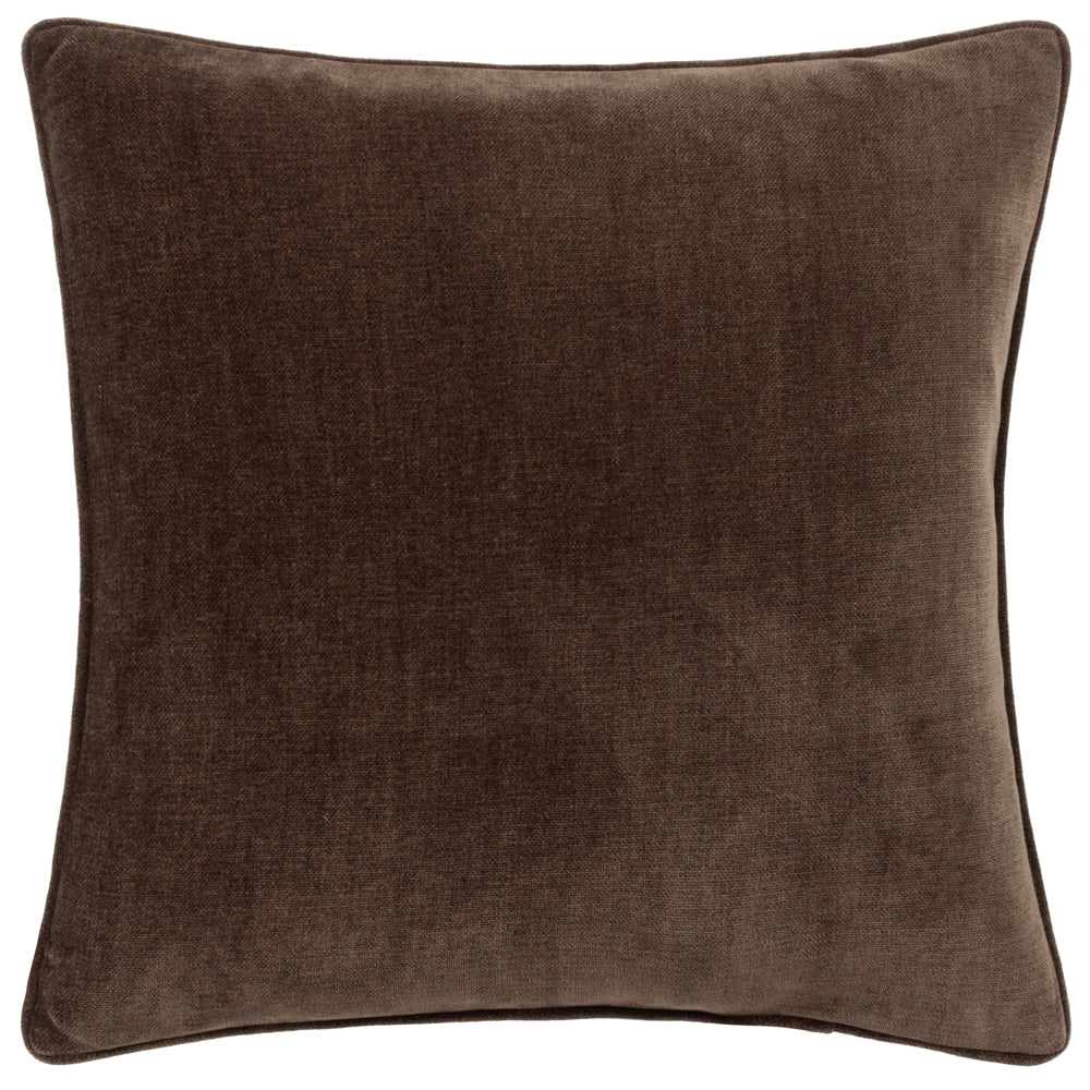 Yard Heavy Chenille Cushion - Brown