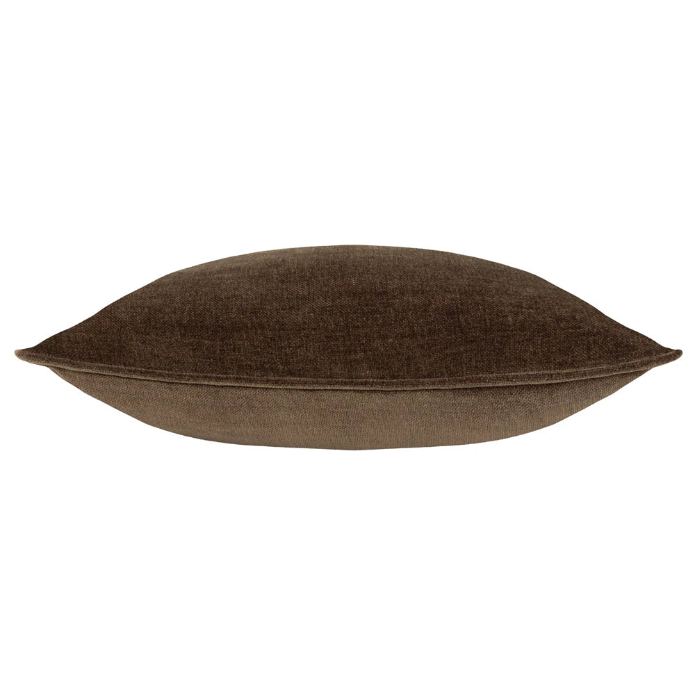 Yard Heavy Chenille Cushion - Brown