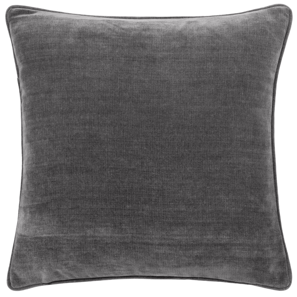 Yard Heavy Chenille Cushion - Charcoal