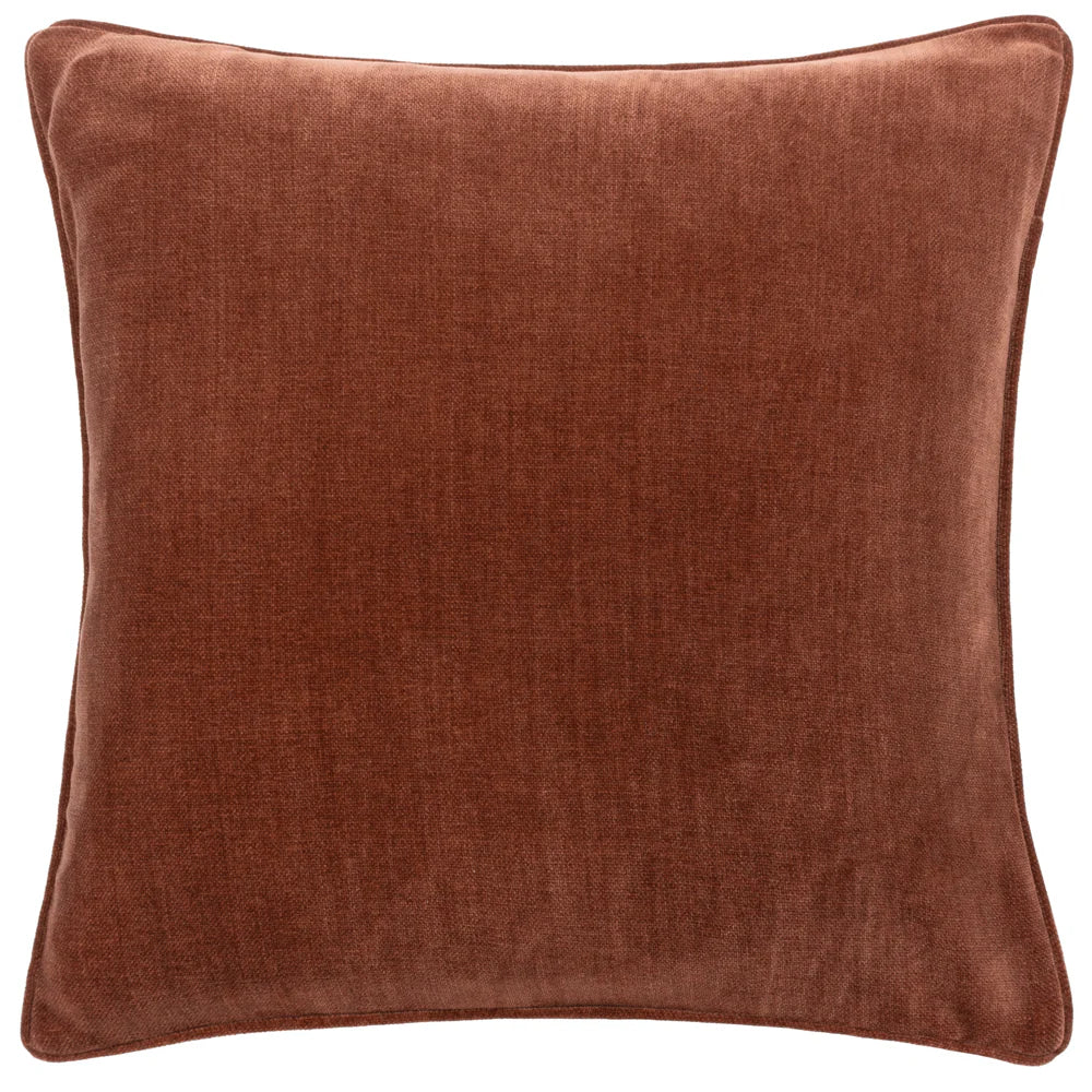 Yard Heavy Chenille Cushion - Nutmeg