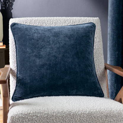 Yard Heavy Chenille Cushion - Navy