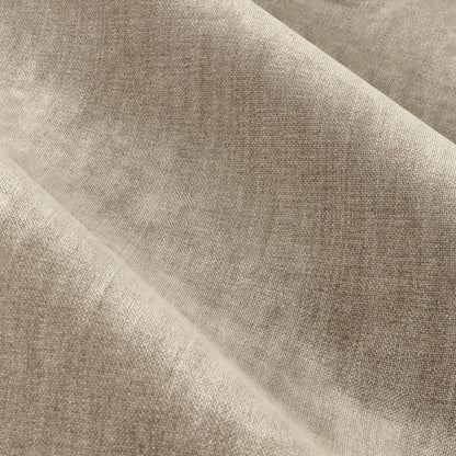 Yard Heavy Chenille Eyelet Curtains - Natural