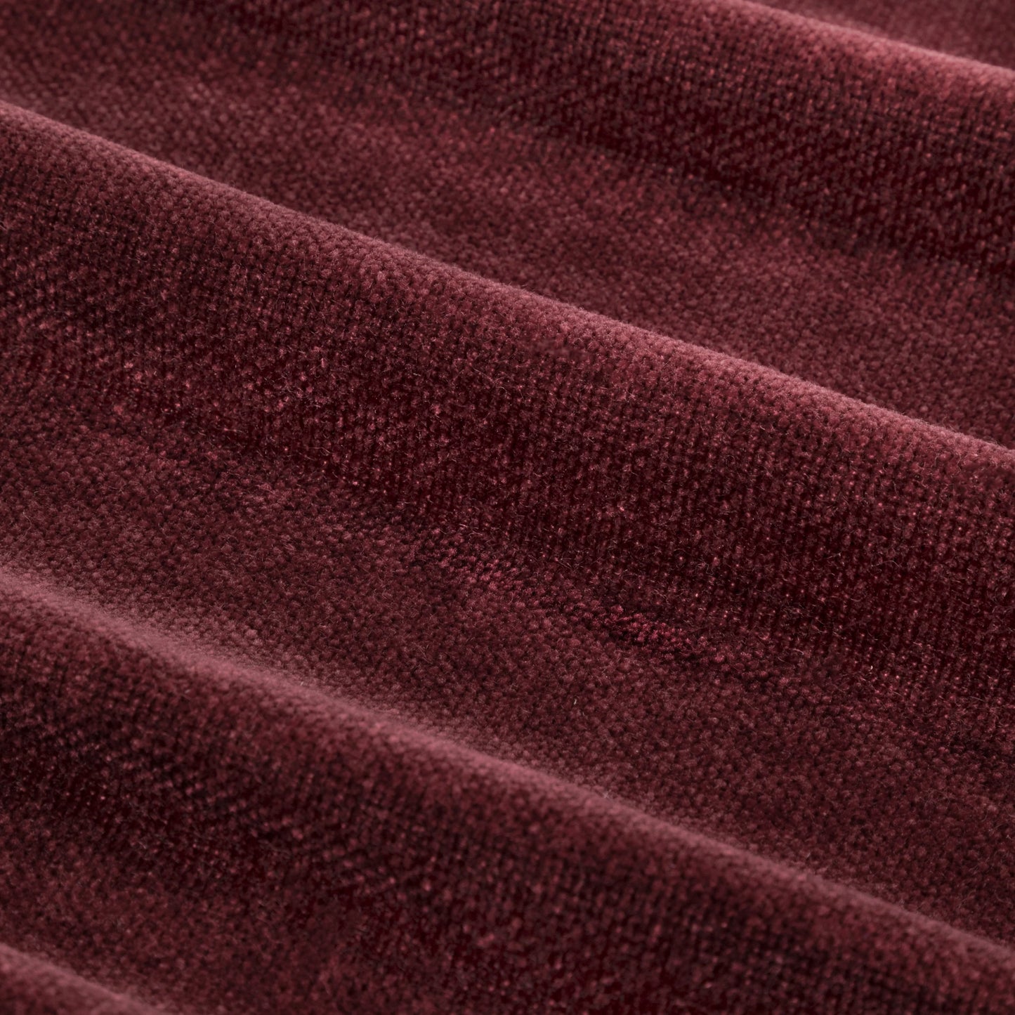 Yard Heavy Chenille Eyelet Curtains - Beetroot