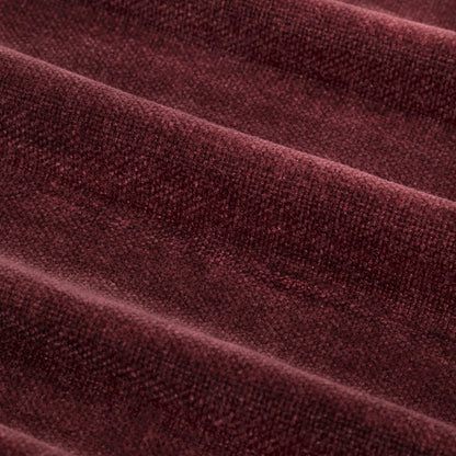 Yard Heavy Chenille Eyelet Curtains - Beetroot
