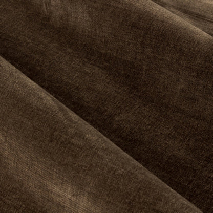 Yard Heavy Chenille Eyelet Curtains - Brown