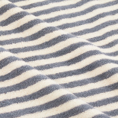Yard Hebden Stripe Bath Towels - Mineral Blue
