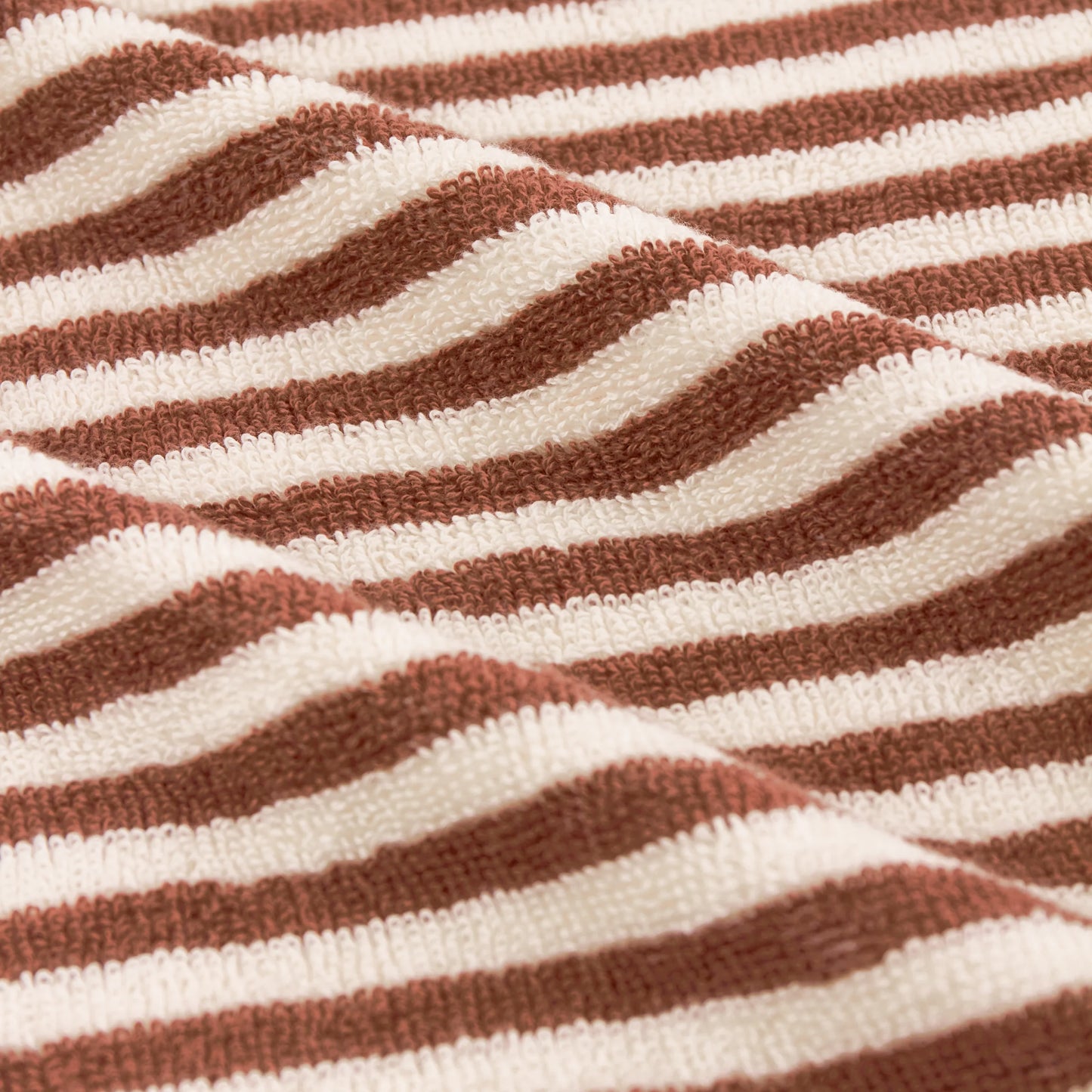 Yard Hebden Stripe Bath Towels - Pecan