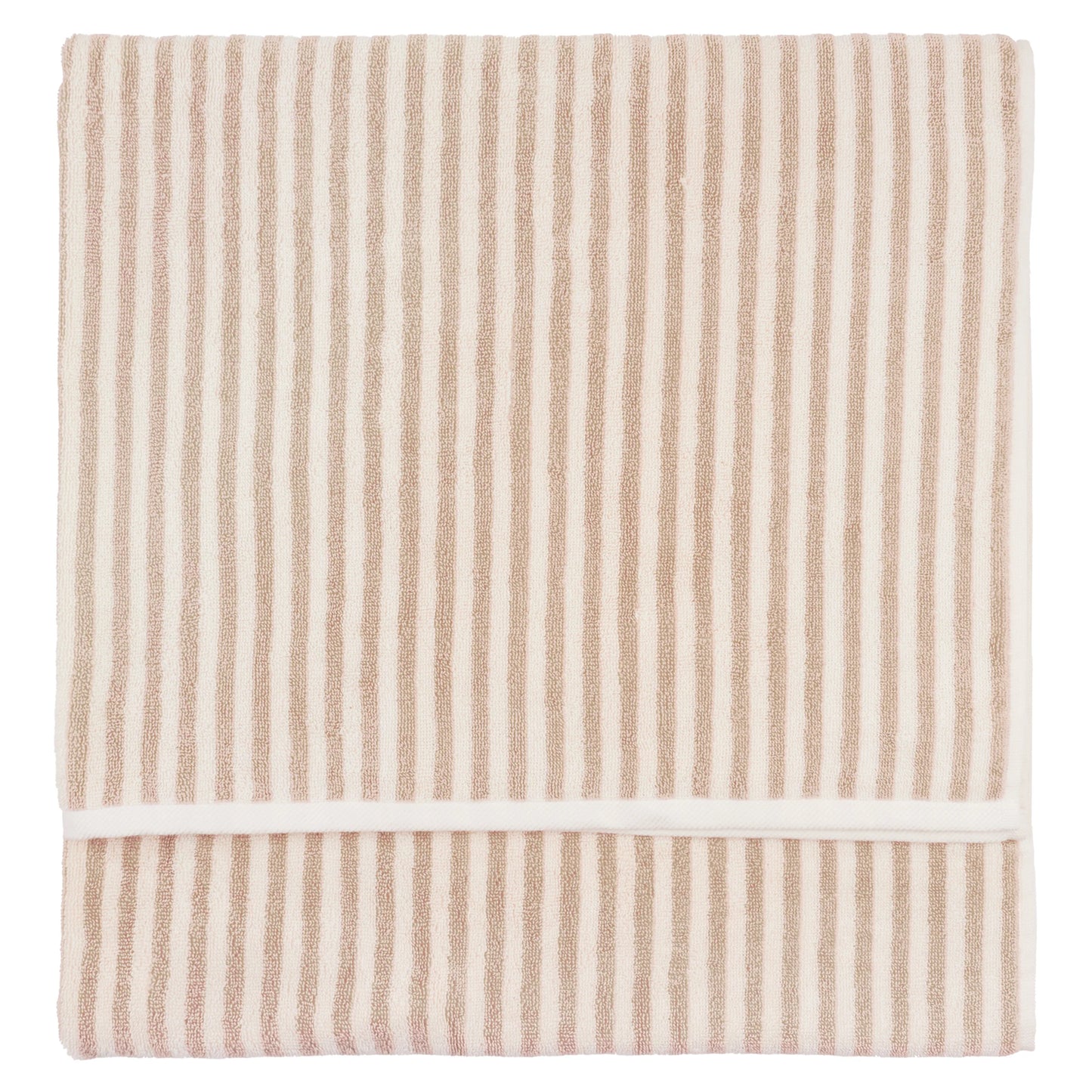 Yard Hebden Stripe Bath Towels - Natural