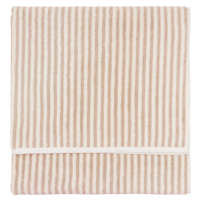 Yard Hebden Stripe Bath Towels - Natural