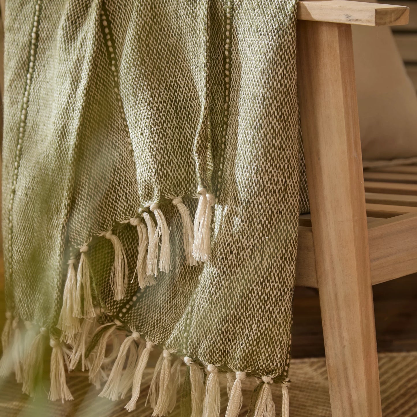 Yard Hedon Outdoor Throw - Moss