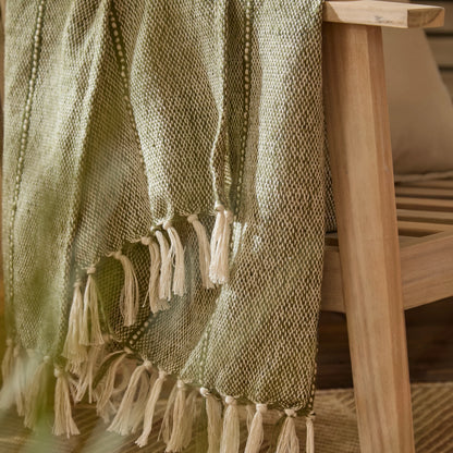 Yard Hedon Outdoor Throw - Moss