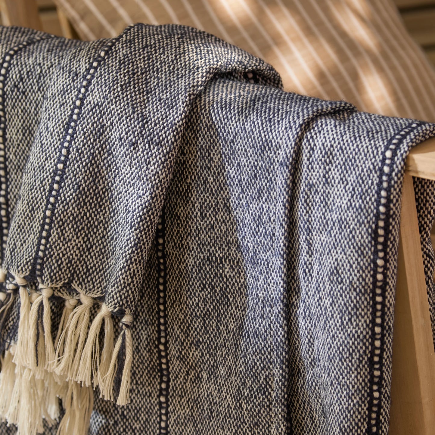 Yard Hedon Outdoor Throw - Navy