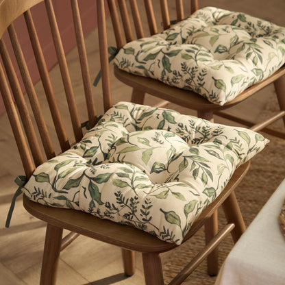 Wylder Herb Garden Seat Pads (Pair) - Green