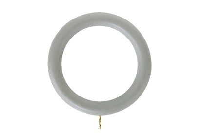 Hallis Honister 50mm Wooden Curtain Rings (Pack of 4) - Truffle