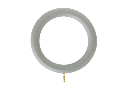 Hallis Honister 50mm Wooden Curtain Rings (Pack of 4) - Truffle
