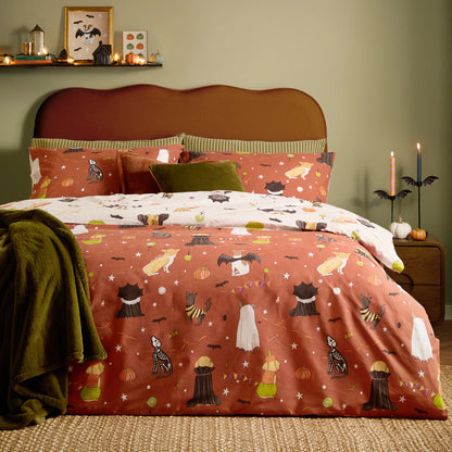 Furn Howl-O-Ween Duvet Cover Set - Multicolour