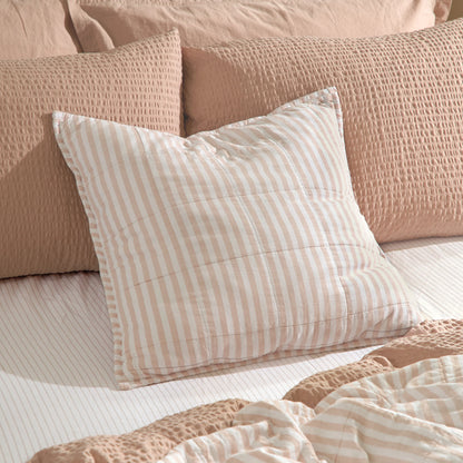 Yard Hebden Cushion - Blush/Cotta