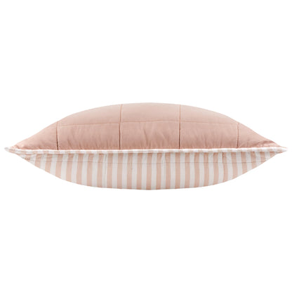 Yard Hebden Cushion - Blush/Cotta