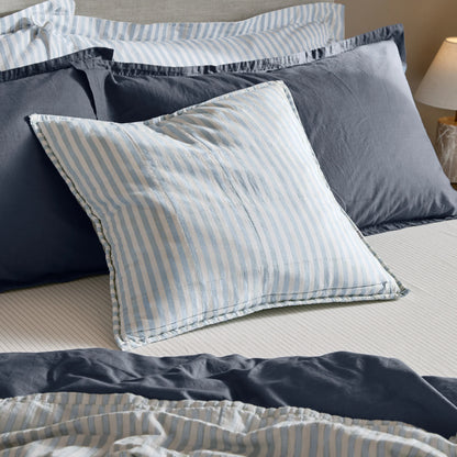 Yard Hebden Cushion - Mineral/Demin Blue
