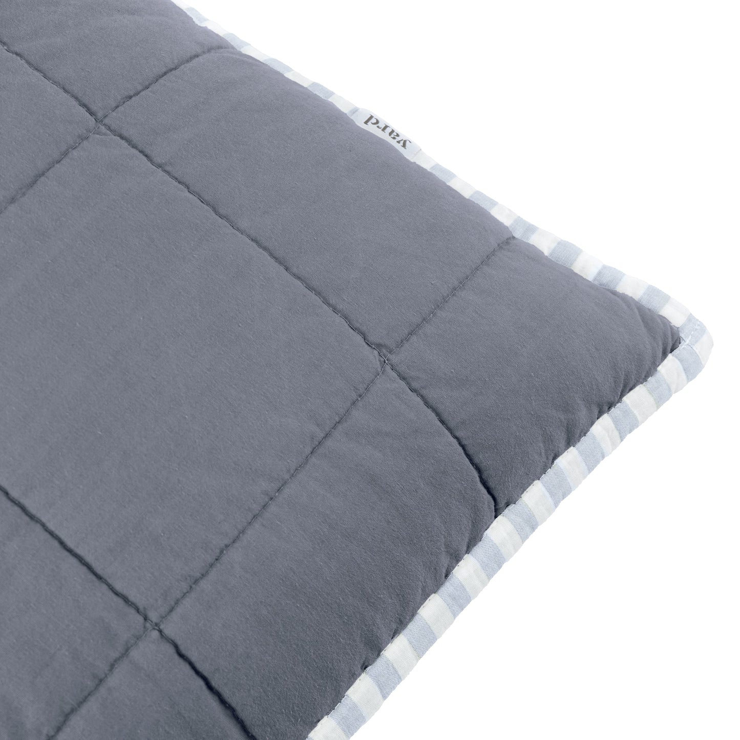 Yard Hebden Cushion - Mineral/Demin Blue