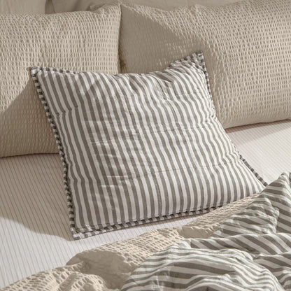 Yard Hebden Cushion - Mole/Stone