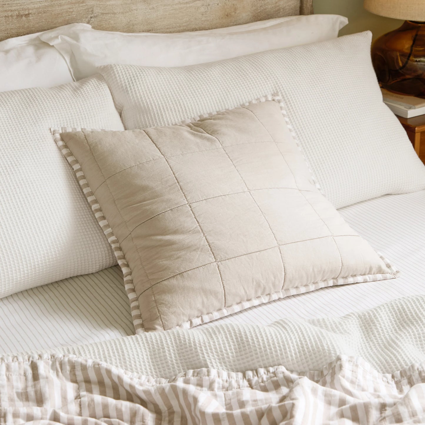 Yard Hebden Cushion - Natural/Stone