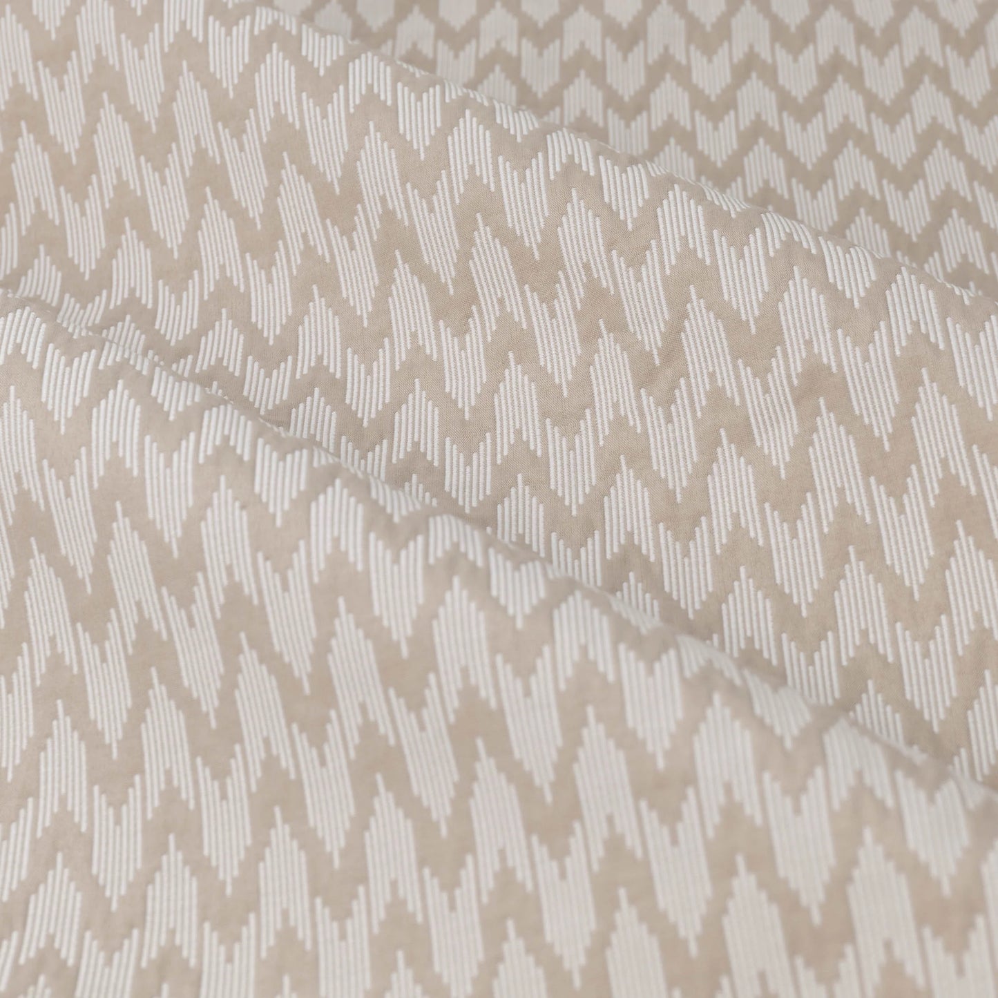 Sanderson Hutton Pencil Pleat Curtains - Linen